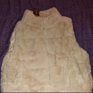 Streetwear Society Cream Teddy Jacket